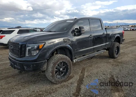 2018 Nissan Titan Xd Sl из США, поврежденный, VIN 1N6BA1F47JN541750